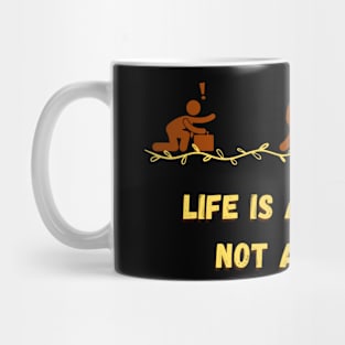 Life is a Journey, Not a Sprint. Mug